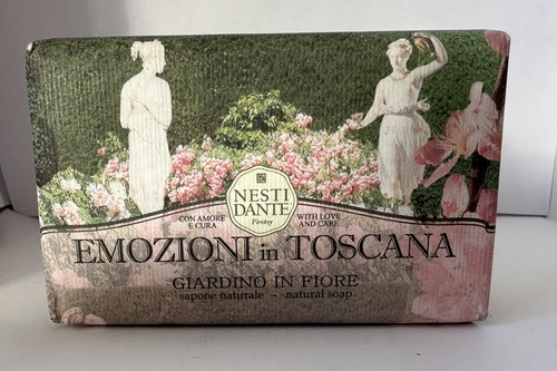 Nesti Dante-Emozioni in der Toskana-Garten in Blüte Seifenstück - 5,3 Unzen - Hergestellt in Italien - Bild 1 von 6