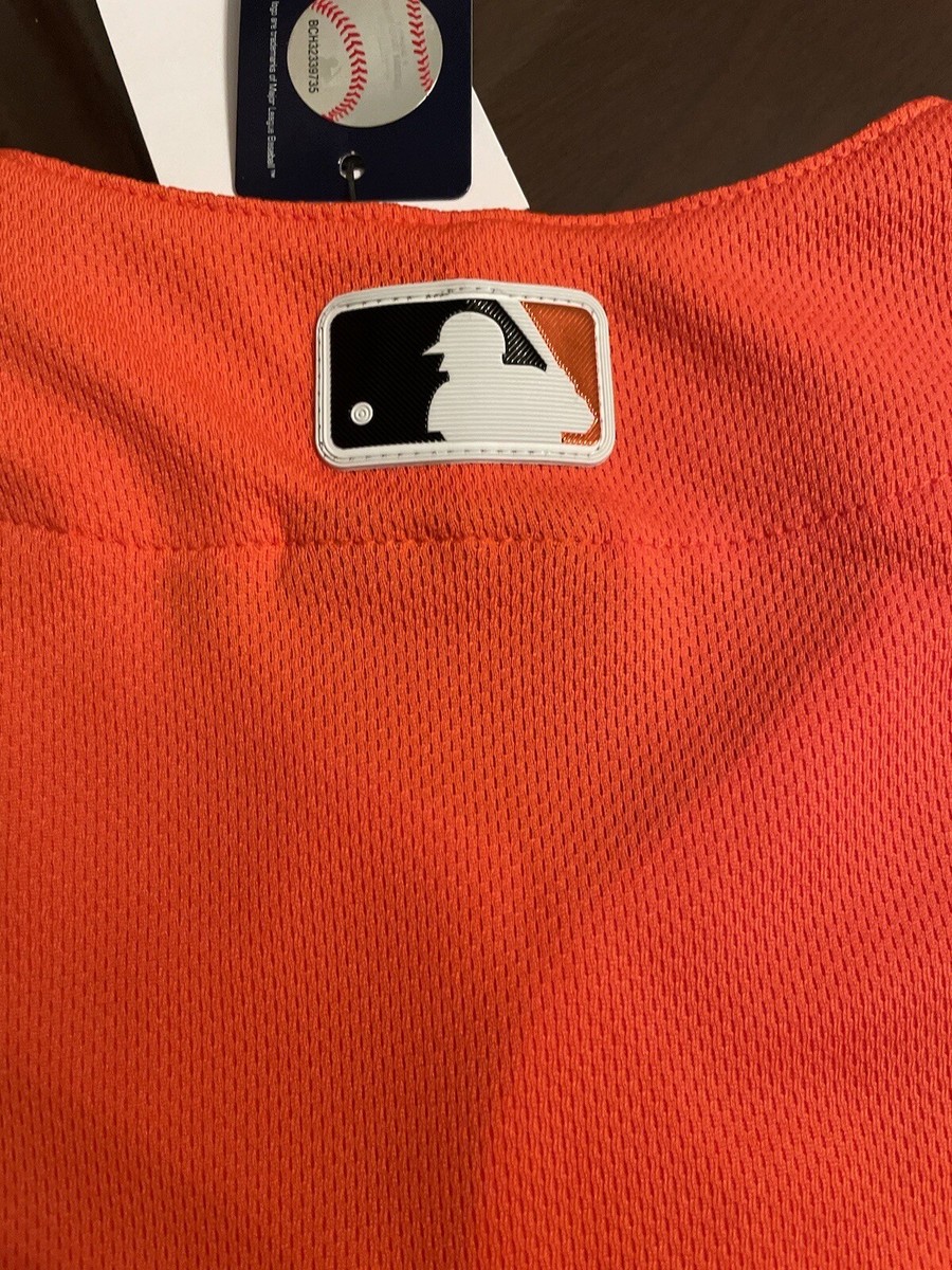 Baltimore Orioles Nike Authentic On-Field Alt Orange Jersey