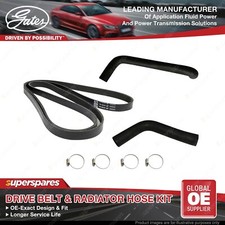 Gates Drive Belt & Radiator Hose Kit for Toyota Landcruiser UZJ100 4.7L