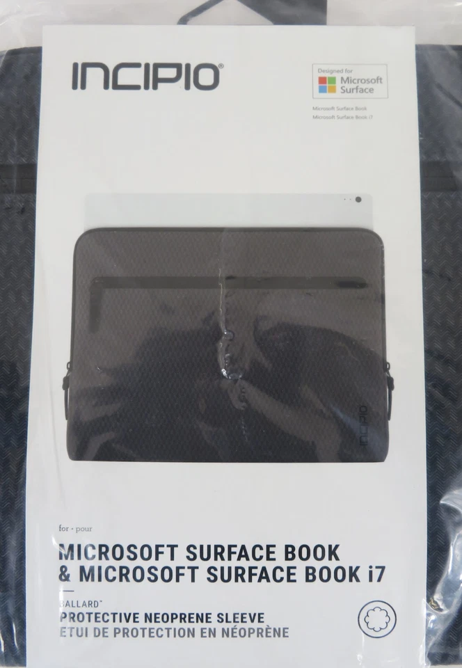 NEW - Incipio Protective Neoprene Sleeve For Microsoft Surface Book & Book i7 - Image 2 of 3