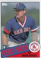 WADE BOGGS TOPPS MINI ON DEMAND 1985 INSERT RED SOX #19 2020 35TH ANNIVERSARY
