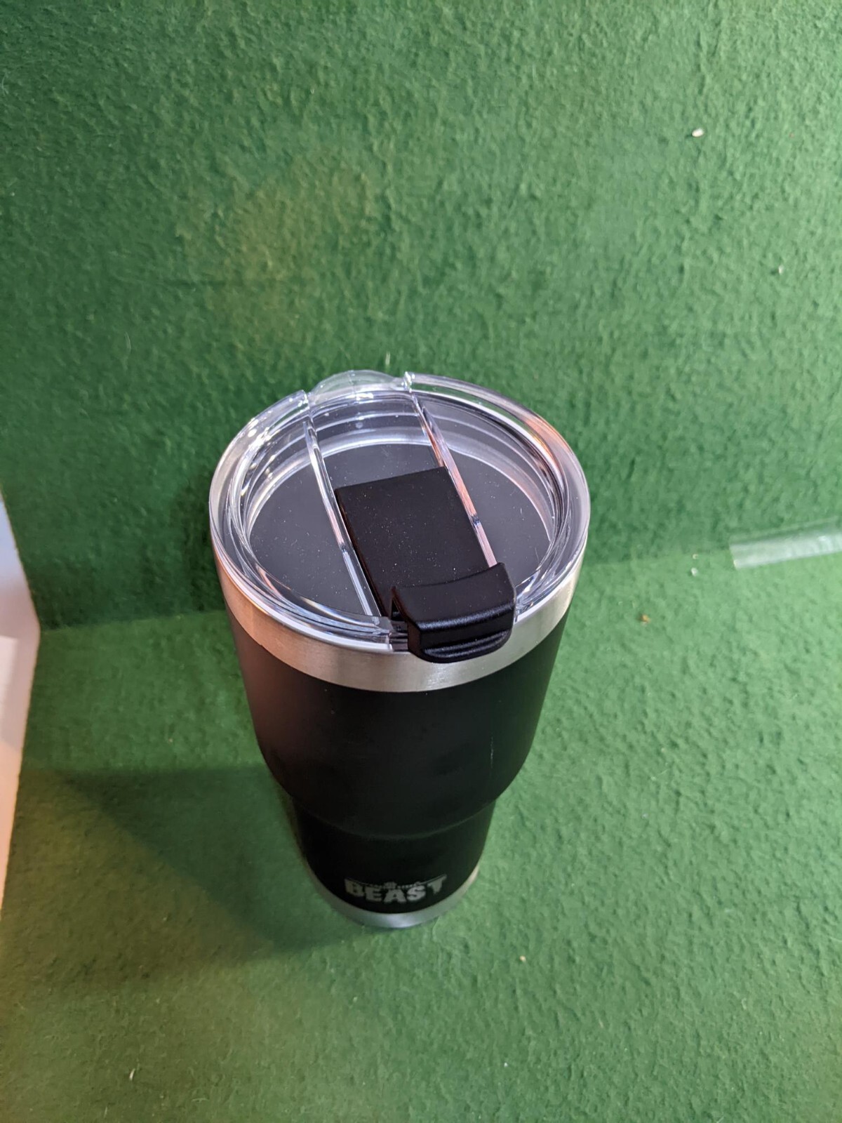 Greens Steel 30oz Vacuum Insulated Drink Tumbler "The Beast" Black