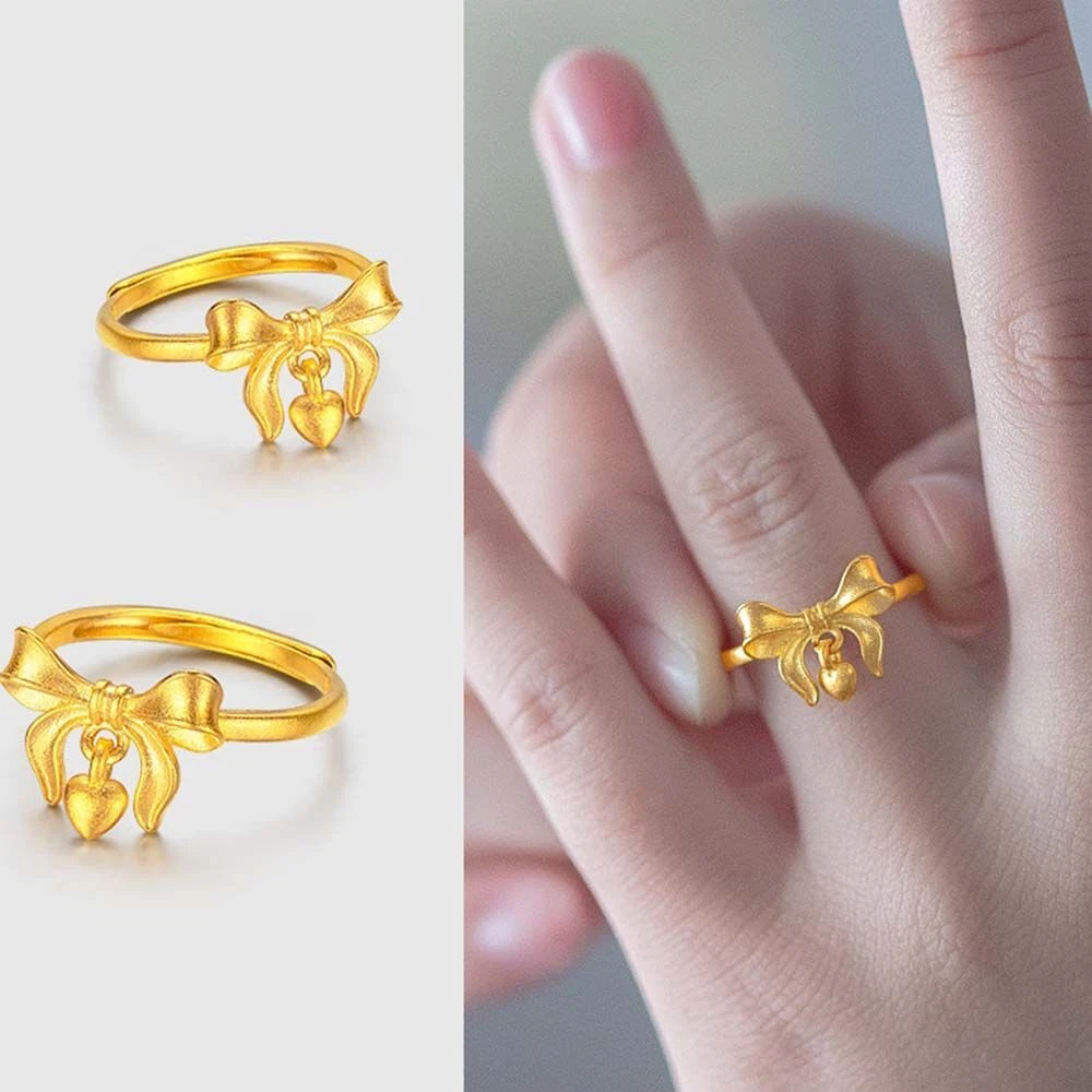 Heart shape cheap finger ring