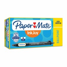Paper Mate InkJoy 300RT Ball Point Black PK12 Black  2008582
