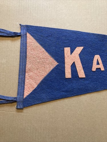 VINTAGE University of Kansas Wimpel - Bild 5 von 6