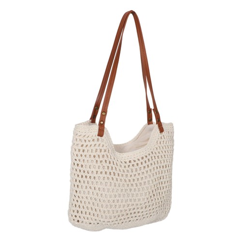 Cotton Thread Braided Bag Man Beach Accessories for Women Purses