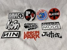 Punk rock stickers assorted rock, punk others - Lot of 10 Stickers