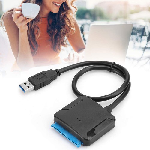 USB 3.0 zu SATA III Adapter für 2.5" 3.5" Festplatte Kabel SDD HDD Konverter - Afbeelding 14 van 18