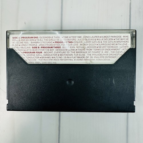 Oldsmobile Gratis Tonbandkassette BT18478 Cassette Compilation 1985 PROMO - Bild 4 von 9