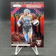 Rhyne Howard 2024 Prizm Monopoly WNBA Monopoly Red Classic Icons Prizm Dream