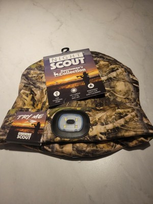 Night Scout Camo Beanie Hat LED Light 
