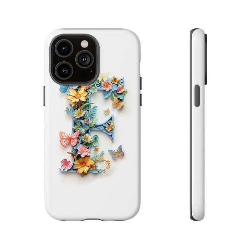 Floral Letter F Phone Case for iPhone, Samsung & Google Pixel - Picture 90 of 227
