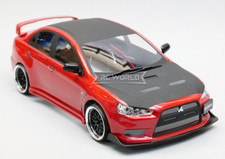 Rc 110 Mitsubishi Evo X Voltex Brushless Awd Drift Car W Led -rtr- Red Bh