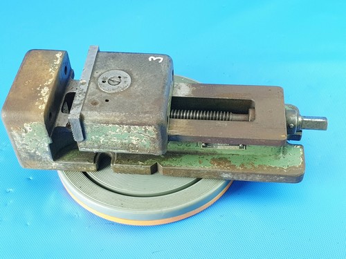 Maschinenschraubstock Schraubstock DDR S125/521 ,125/160mm 14,6kg - 第 6/9 張圖片