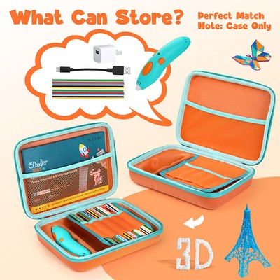 Kinder 3D-Stift-Reiseetui Box-Set für 3Doodler Start+Essentials 3D-Stift-Set AFA