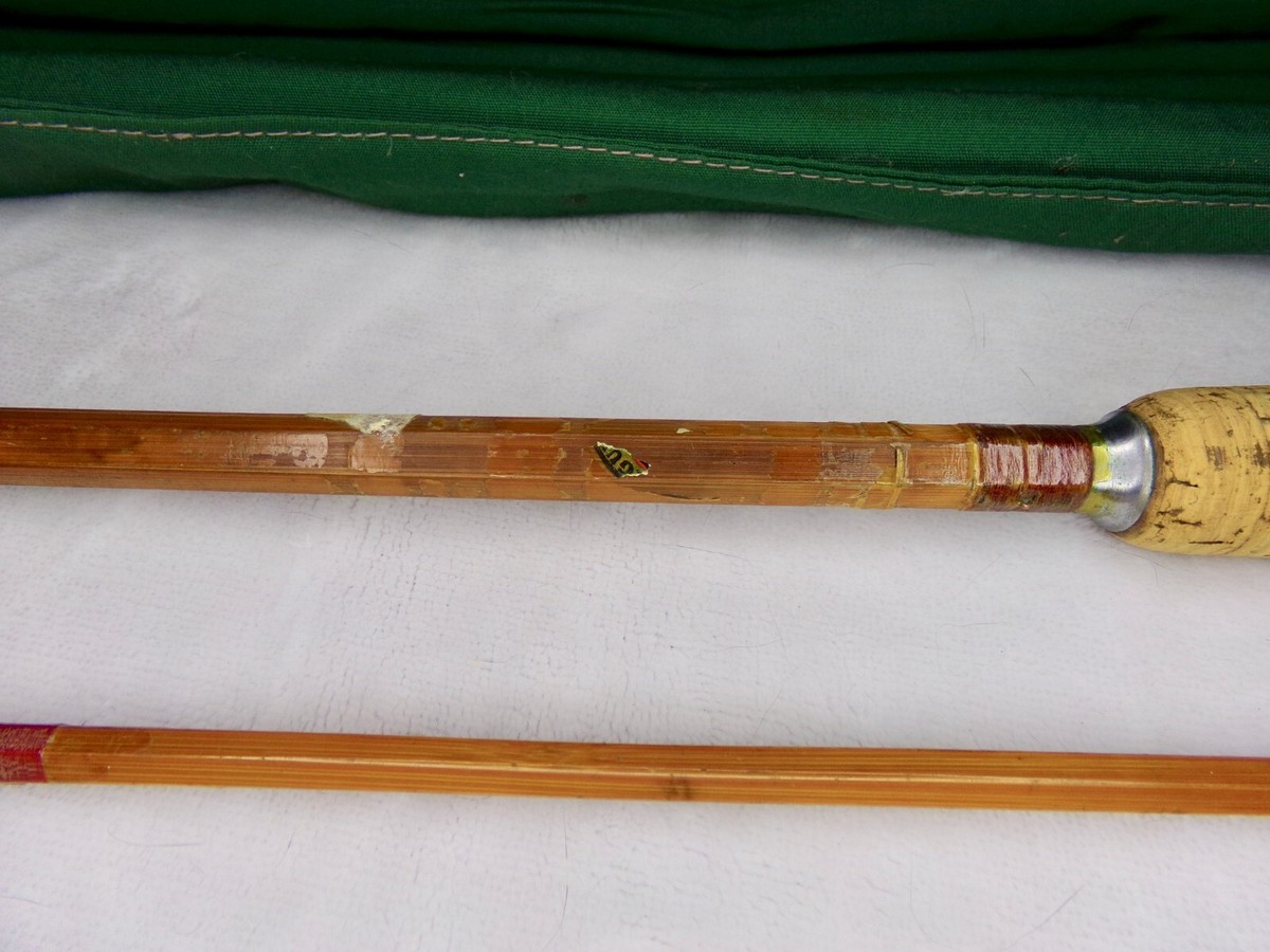 Vtg Montague Split Bamboo Fly ＆Lure Rod Vtg Montague Split Bamboo Fly ＆Lure Rod Antique Split