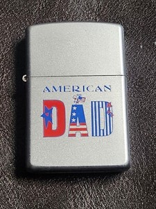 Zippo AMERICAN DAD Lighter No Spark 