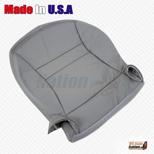 1993 1994 1995 1996 Lincoln Mark 8 Driver-Passenger Bottoms Leather Cover Gray - Picture 5 of 7