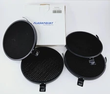 Adorama Flashpoint Grid Set honeycomb grids set of 4 for 8" reflectors