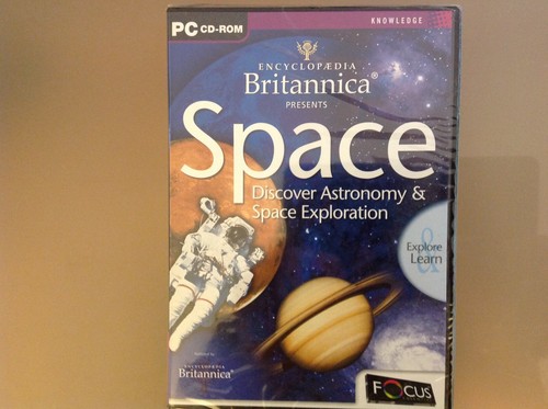 🆕 ENCYCLOPEDIA BRITANNICA SPACE PC CD-ROM - BRAND NEW AND SEALED - Picture 1 of 2