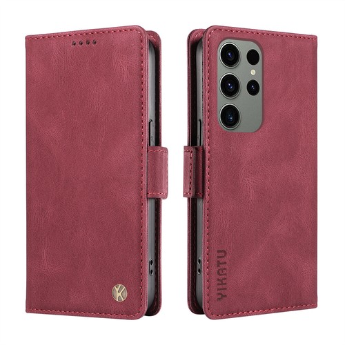 Case Luxury Leather Flip Wallet Card Stand Cover For Samsung S23 S22 S20 S10 S7 - Picture 4 of 97