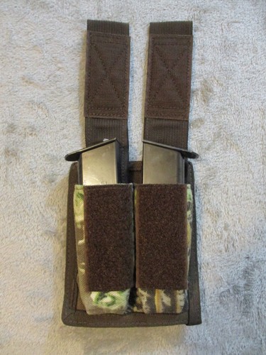 Spec Ops Brand Double Magazine Utility Pouch Green Camo Belt Texas Hunt Co 3465 - Picture 12 of 24