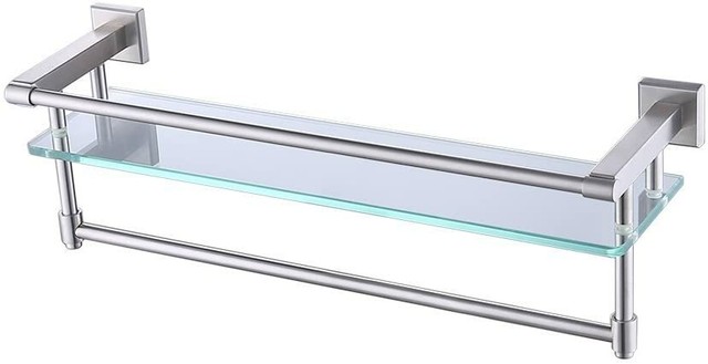 KES Bathroom Glass Shelf with Towel Bar and Rail SUS304 ...