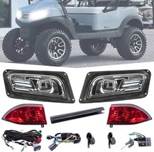 Deluxe LED Light Kit for Club Car Tempo : Street Legal, Energy Efficient, Includ