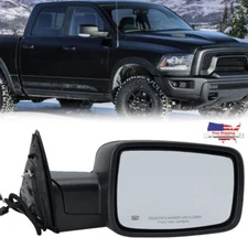 Right/Passenger Side Mirror For 2013-2018 Ram 1500 Power Fold Heated LED Signal