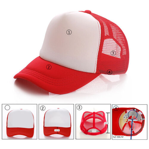 Children Sun Hats Baseball Cap Parent-child Cap Ball Hat Adjustable Plain Solid