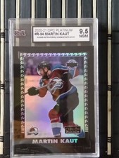 20-21 O-Pee-Chee Platinum Martin Kaut Retro Rookie Card #R-94 Avalanche 15/15