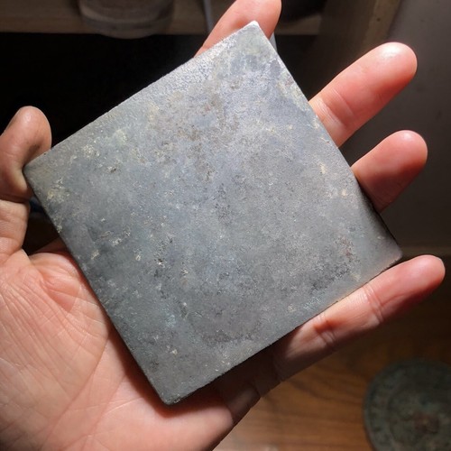 A01 Ancient Bronze Mirror with inscriptions "湖州真石家 念二叔照子 ". song dynasty 宋代青銅鏡 - Picture 3 of 7