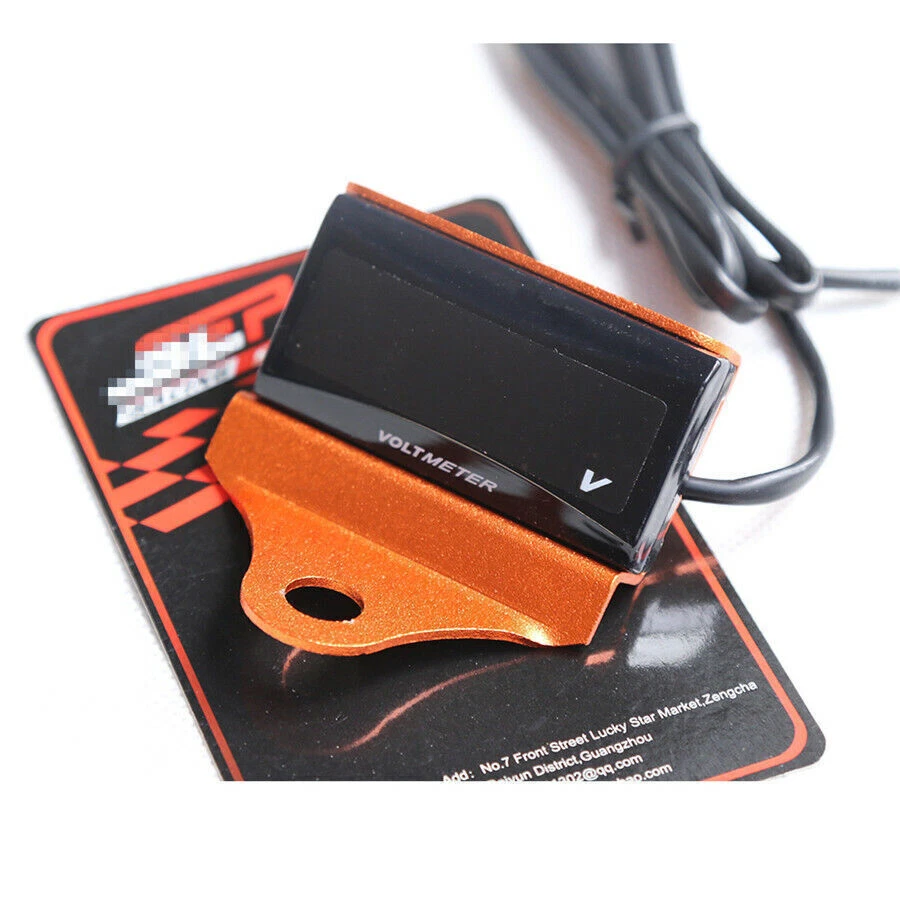 Motorcycle Water Temperature Meter/Voltmeter/Thermometer/Tachometer Mount Holder - Image 4 of 4