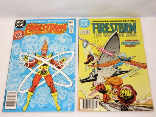 Fury of Firestorm #1 1982 & Firestorm #80 1988 DC Comics