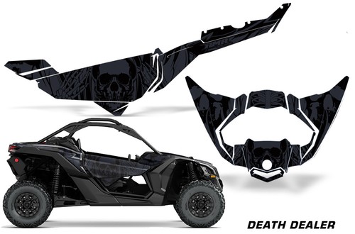 UTV Graphic TRIM ONLY Decal for Can-Am Maverick X3 DS RS 2-Door 2016-2022 DTHDLR - 第 1/2 張圖片