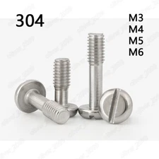 304 Stainless Steel Slotted Pan Head Screw With Waisted Shank M1.6 M2 M2.5 M3 M4