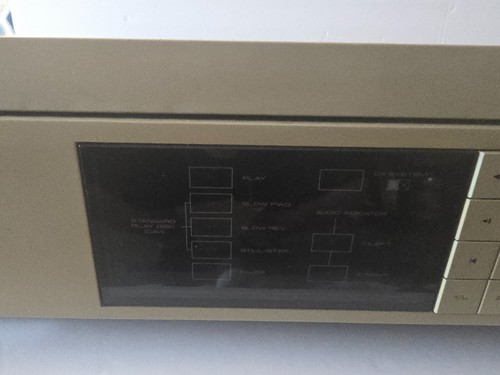 PIONEER LD-660 LASER DISC PLAYER Powers On Vintage Rare Great Condition **READ** - Picture 6 of 22