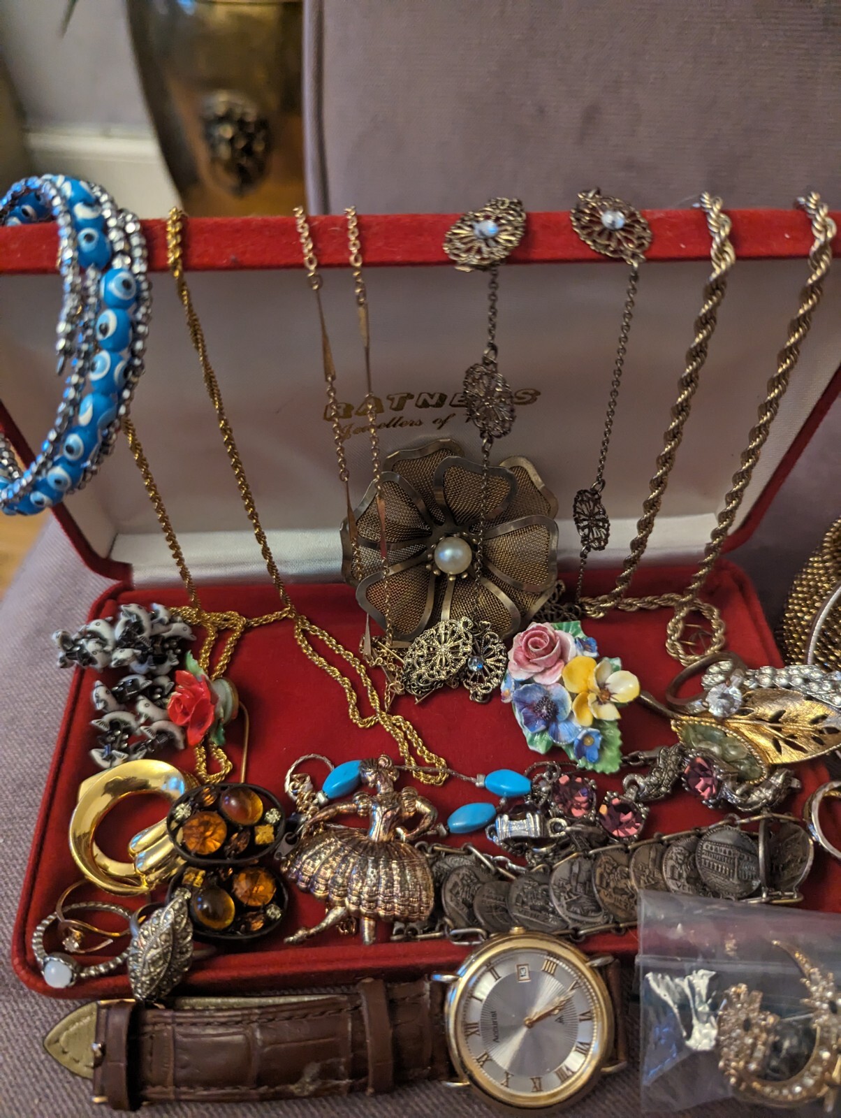 vintage costume jewellery joblot eBay