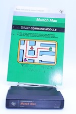 Texas Instruments TI-99/4A -MUNCH MAN WITH BOOK PHM 3057 UNTESTED