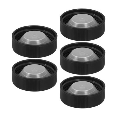 5pcs Plastic Screw Caps Beer Bottles Screw Caps Wine Bottle Screw Caps
