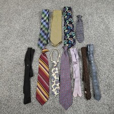 Mens Tie Lot Geometric Check Striped Paisley Formal Business Work Office Career