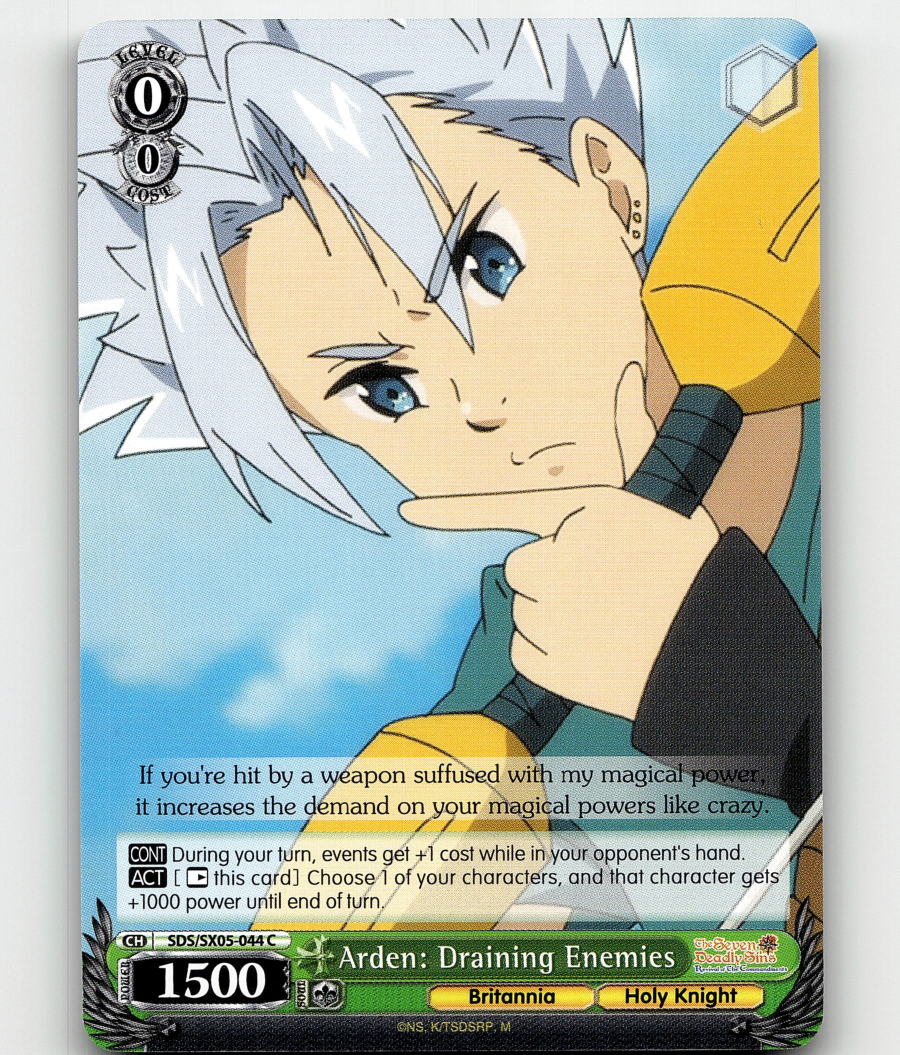 seven deadly sins card sleeves Weiss Schwarz: The Designed for collectors and competitive players alike The Seven Deadly Sins Supply