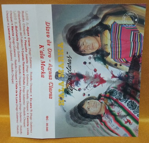 K'ala Marka EXITOS DE ORO AGUAS CLARAS BOLIVIA 1994 TITICACA TIWANAKU TESTED OK - Picture 2 of 7