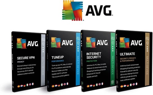 AVG ULTIMATE 2025 10 Geräte PC, Mac Android TuneUp Internet Security 1 Jahr 2024 - Bild 4 von 4