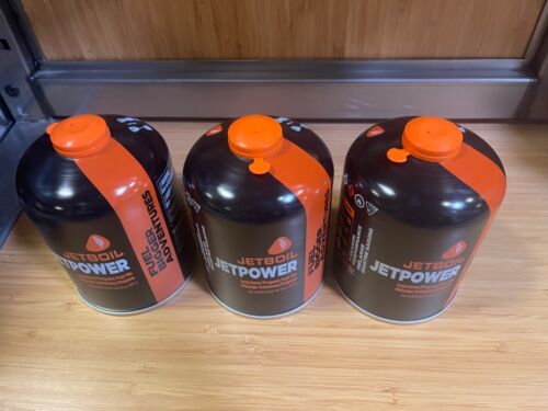 Lot of 3 Jetboil Jetpower Fuel for Jetboil Camping Backpacking Stoves, 450g16oz