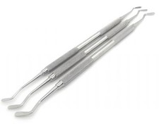 Dental Plastic Amalgam Composite Filling Double Ended New Instruments Set of 3