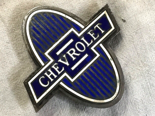 1929-1931 Chevrolet original Radiator emblem Badge 1930