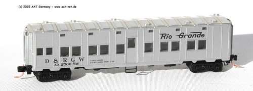 MTL MicroTrains N 116020-2 - Troop Sleeper [MoW] D&RGW #AX2566 aga NEW, ohne OVP | Zustand: Gebraucht