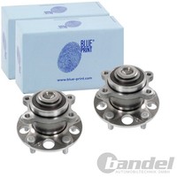 2X Blue Print Radlager Hinten Beidseitig Passend FÜR Honda Accord