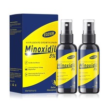 5 Minoxidil with Biotin, Hair Loss Treatments for 2.03 Fl Oz Pack of 2 